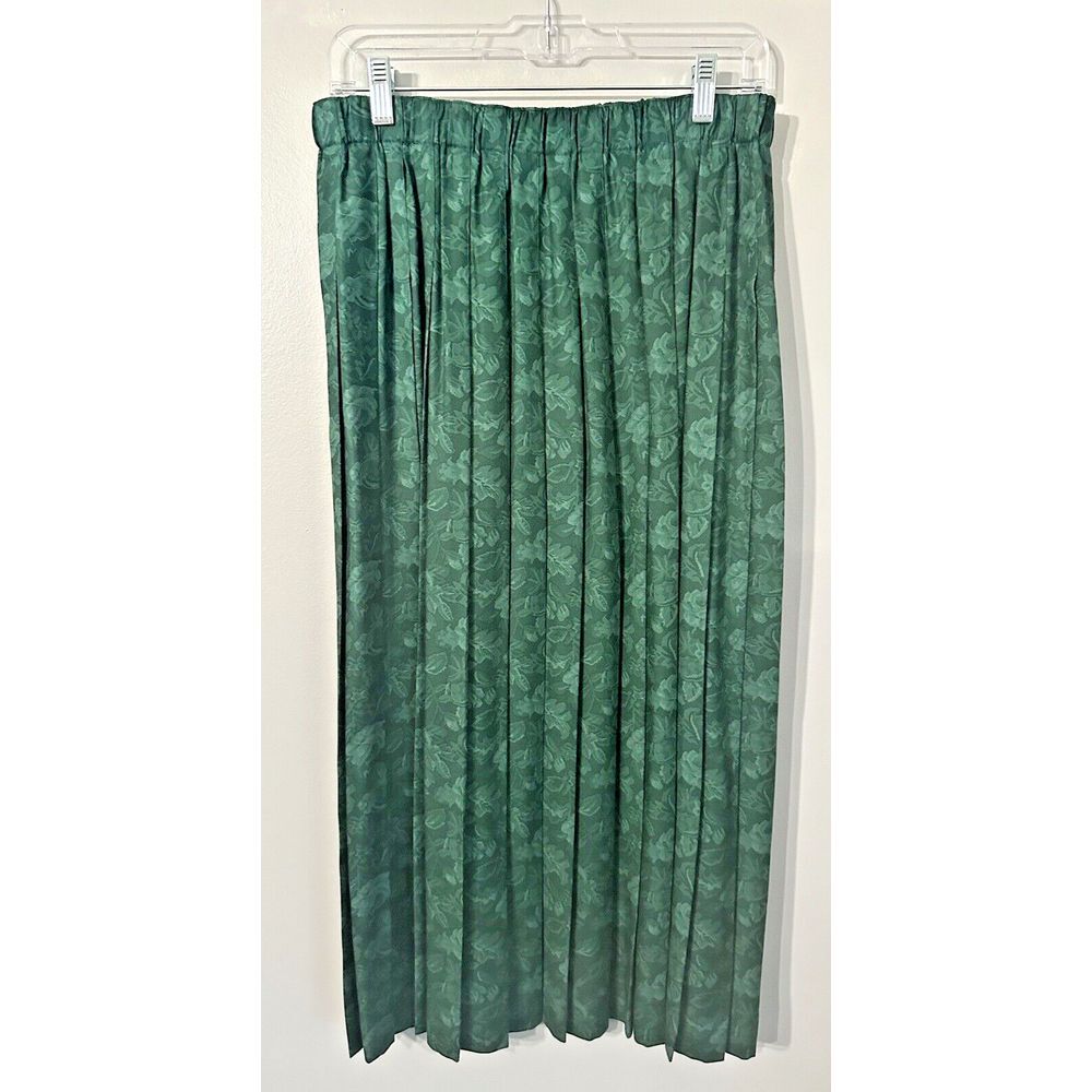 Susan Bristol New Traditions Vintage Skirt 14 Floral Pleated Cottagecore